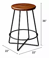 Fraser Round Bar Stool