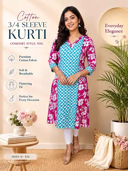 Cotton Kurti - 56