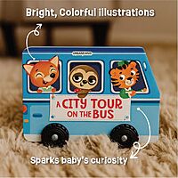 City Tour on the Bus – Fun Wheel Board Book
