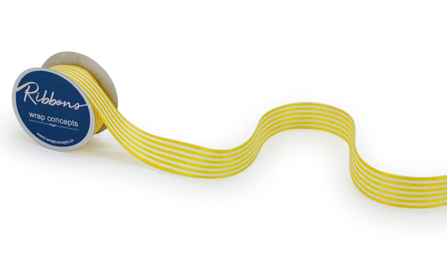 Stripes Ribbon - Pink's/Red/Yellow/Green