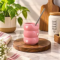 FORA Bloom Sipper with Steel Straw