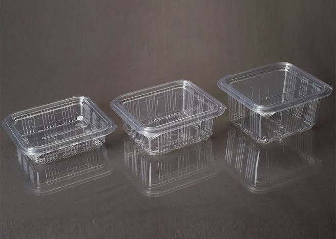 Pvc square box 375ml