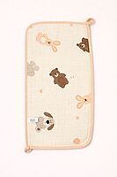 4 Layer Crinkled Muslin Burp Cloth (Pack of 2) – Assorted Designs 4 Layer Crinkled Muslin Burp Cloth (Pack of 2) – Assorted Designs