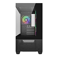 Cooler Master Elite 490 ARGB M-ATX Mini Tower Case – Tempered Glass | Black