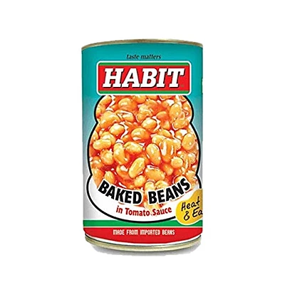Habit - Baked Beans Tomato Sauce 400 Grams