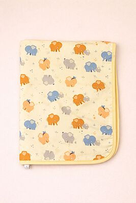 Baby Dry Sheet Bed Protector – Little Elephant (75 × 58 cm)