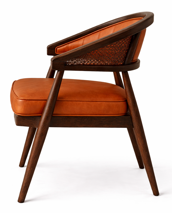 Jodhpur Fine Dining Restaurant Cane Dining Chair