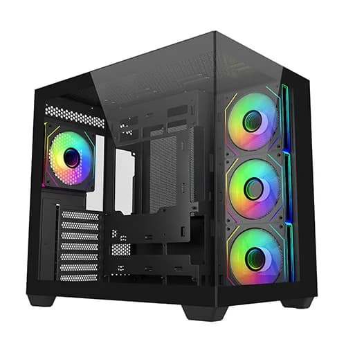 Cooler Master Elite 681 ARGB ATX Mid Tower Case – Tempered Glass | USB Type-C