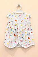 Muslin Front Button Frock – Pack of 2 - Assorted Designs