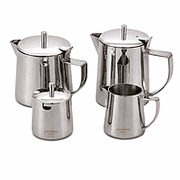 SS MILK POT SUGAR POT HEAVY 4 CUP