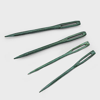 Teal wooden darning needles - The Mindful Collection Teal wooden darning needles - The Mindful Collection