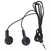 3.5mm Wired Earphone without Mic ( Black) 3.5mm Wired Earphone without Mic ( Black)