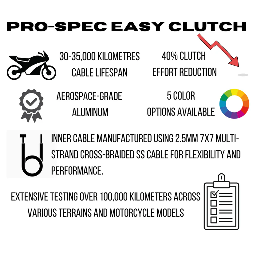 Pro-Spec Easy Clutch Pro for 650cc & Below Pro-Spec Easy Clutch Pro for 650cc & Below