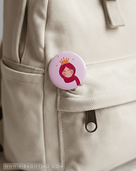 Hijabi Pin Badge