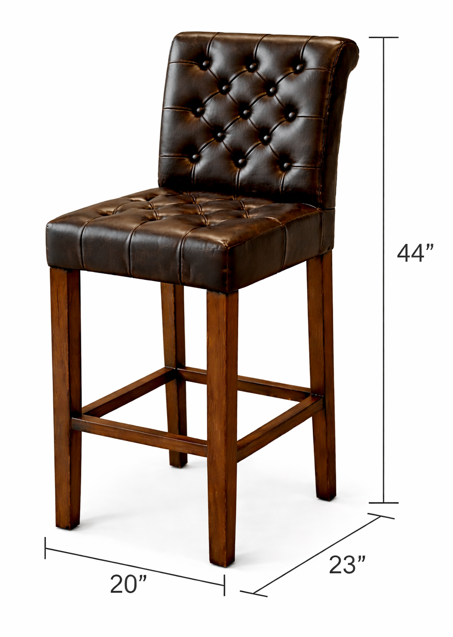 Mersey Chesterfield Bar Chair