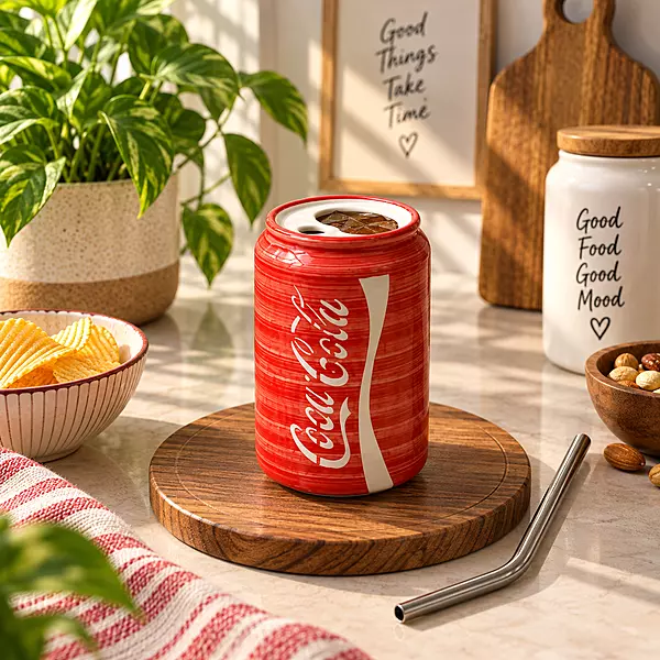 Energy Can Shaped Sipper And Steel Straw