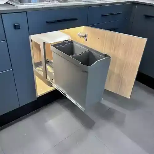 Ebco Pull Out Waste Bin-Double