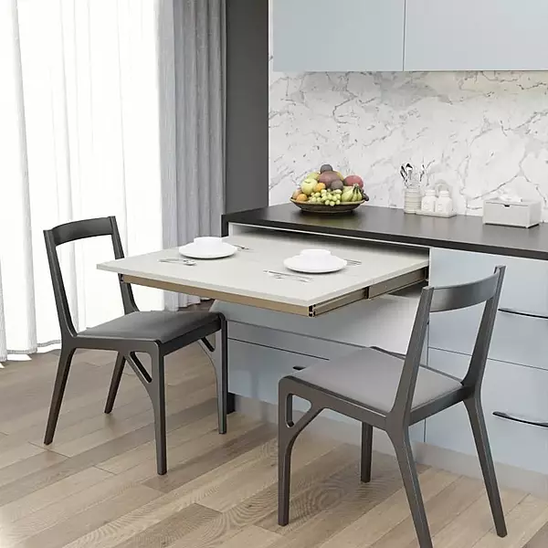 Ebco Concealed Dining Table