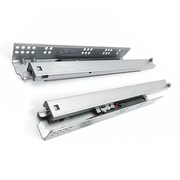 Ebco Concealed Quadro Channel- Push to Open