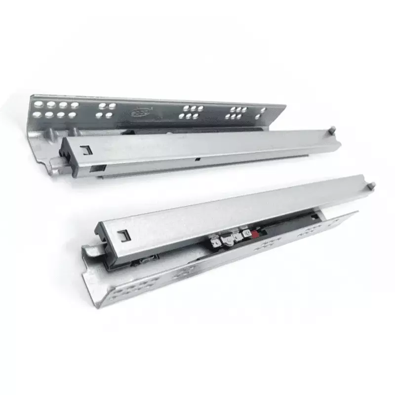 Ebco Concealed Quadro Channel- Push to Open