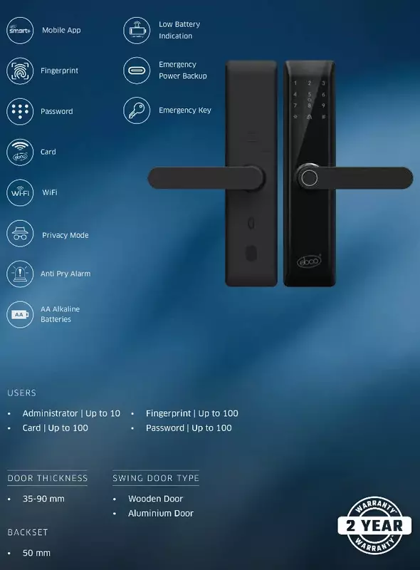 Ebco CREST I CR01 Digital Door Lock