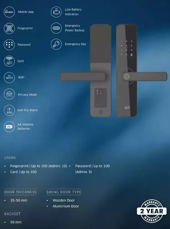 Ebco CREST I CR04 Digital Door Lock