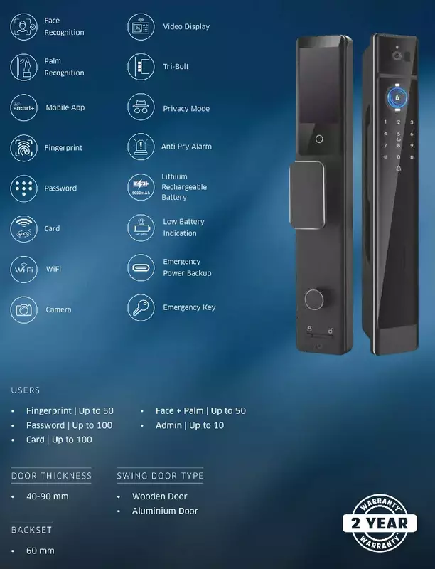 Ebco Imperia I IM03 Digital Door Lock