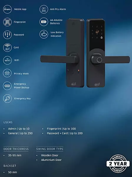 Ebco REGALIA I RL01 Digital Door Lock