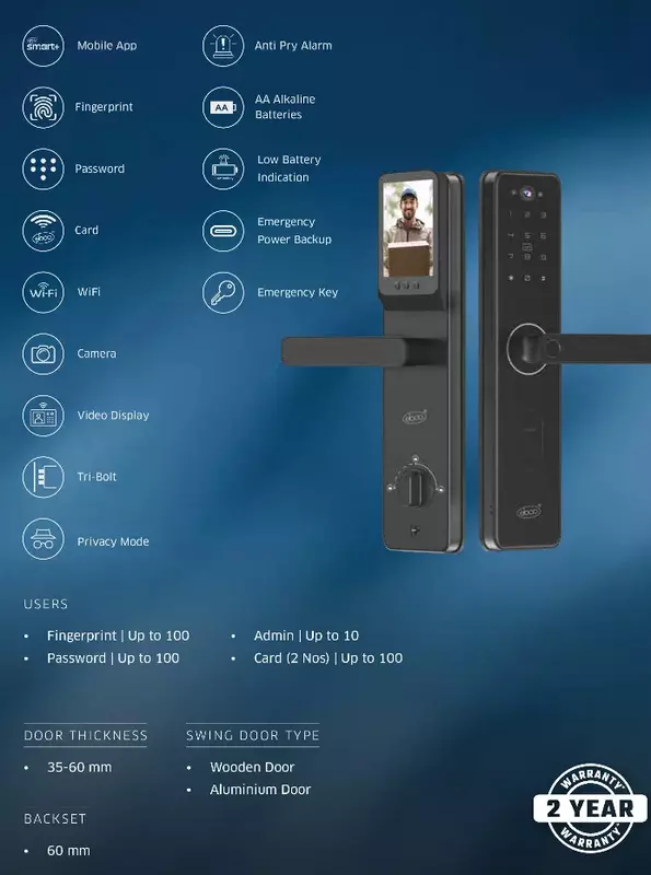Ebco REGALIA I RL04 Digital Door Lock