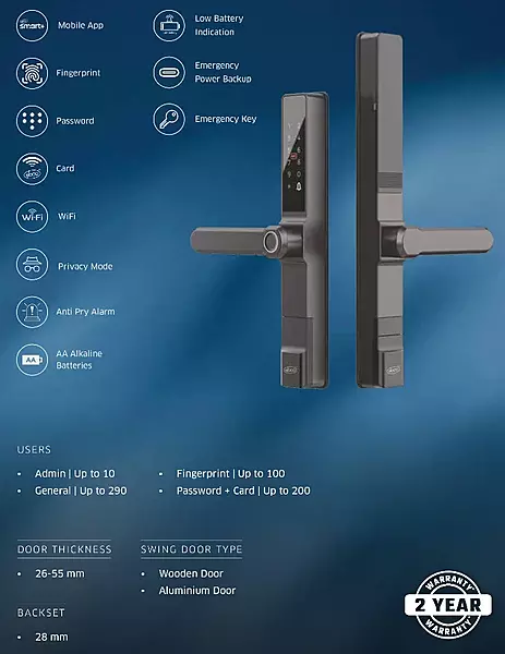 Ebco SYNC PRO I SP02 Digital Door Lock