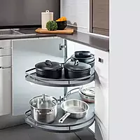 Ebco Double Corner Pullout