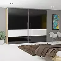 Ebco Hi-Slide Inline Euro 80 - Sliding Wardrobe Fitting