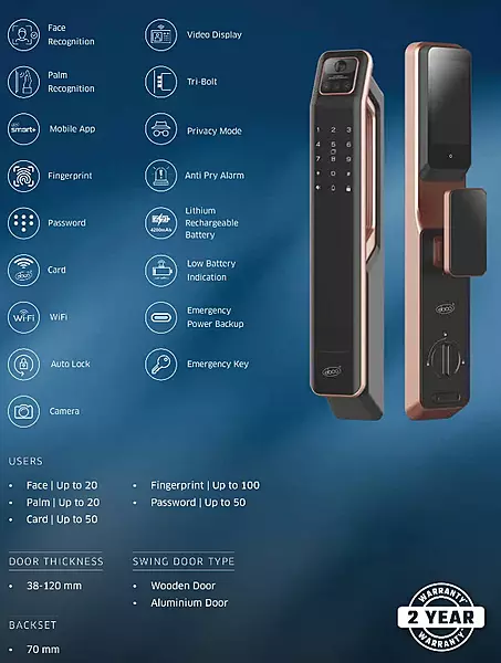 Ebco Imperia I IM02 Digital Door Lock