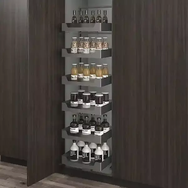 Ebco Kitchen Pantry Unit Max Glass