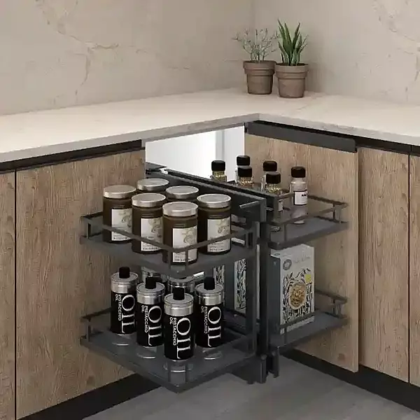 Ebco Magic Corner Double Pullout