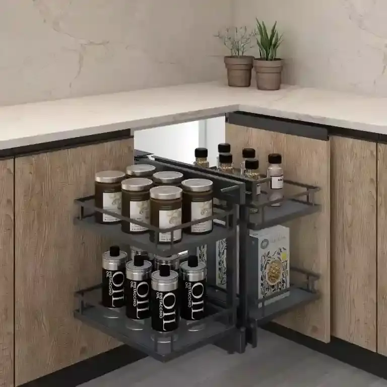 Ebco Magic Corner Double Pullout