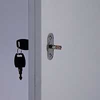 Ebco Push Lock for Sliding Wardrobe