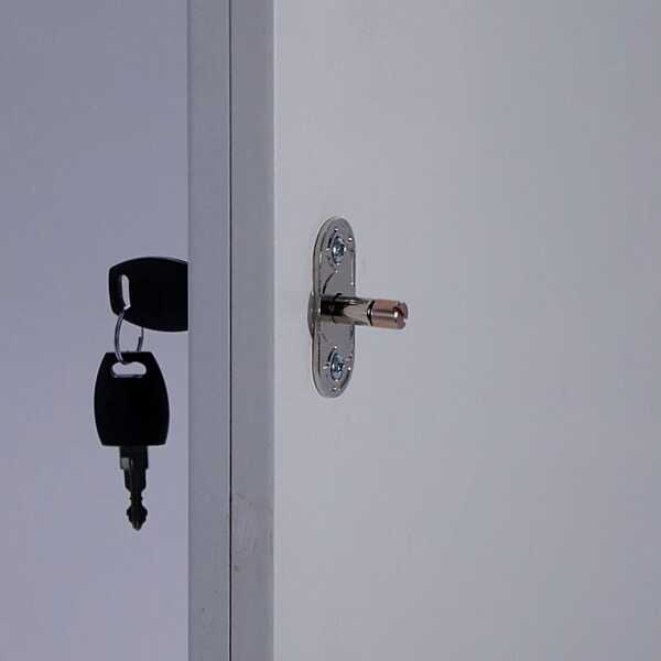 Ebco Push Lock for Sliding Wardrobe