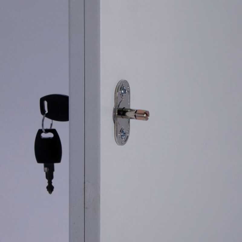 Ebco Push Lock for Sliding Wardrobe