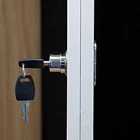 Ebco Push Lock for Sliding Wardrobe