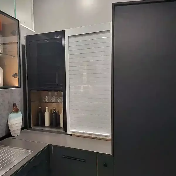 Ebco Roll Top Rolling Shutter- Glass