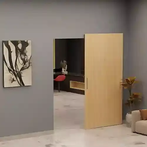 Ebco Sliding Door System 80 - Invisible