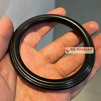 Black Ebony Wood Karungali Kada/Bangle – Sharp Shape (Unisex)