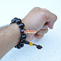 14MM Black Ebony Wood Karungali Bracelet 100% Original