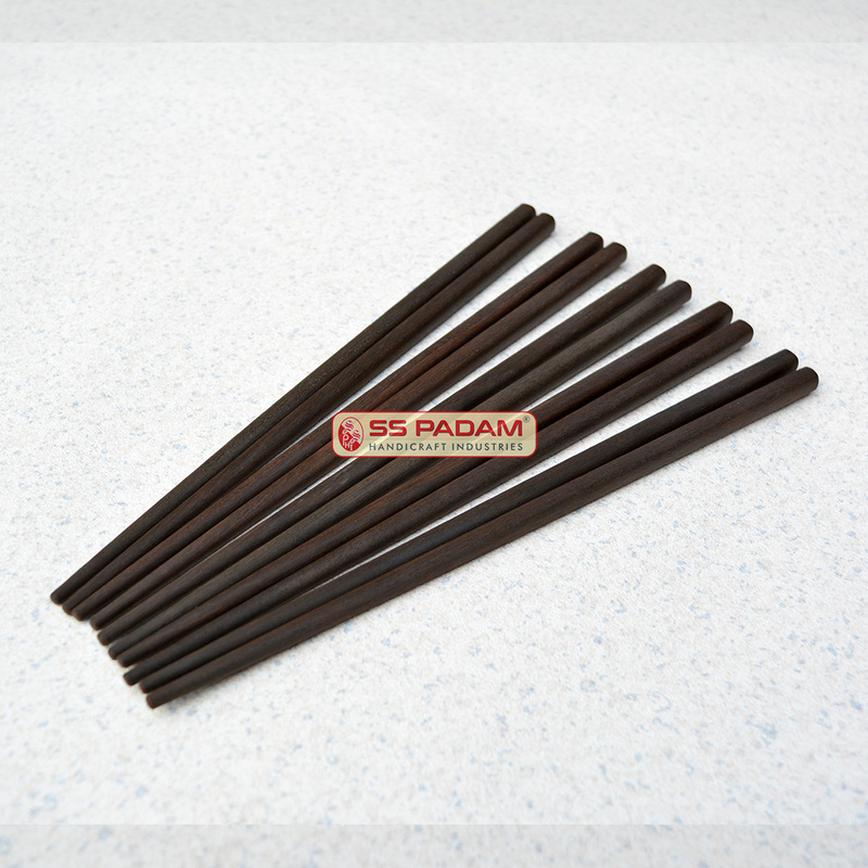 Black Ebony Wooden Chopsticks – 5 Pairs