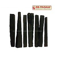 Black Ebony Wood Karungali Kattai Wood Pieces – 100% Natural Pooja & Hawan Samagri
