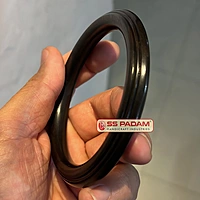 Black Ebony Wood Karungali Kada/Bangle – Sharp Shape (Unisex)