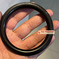 Black Ebony Wood Karungali Kada/Bangle – Sharp Shape (Unisex)