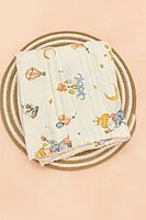 6-Layer Muslin Cotton Bath Towel – Soft & Absorbent – 100x 50cm – Assorted Designs