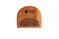 Natural neem beard comb for healthy beard growth and maintenance